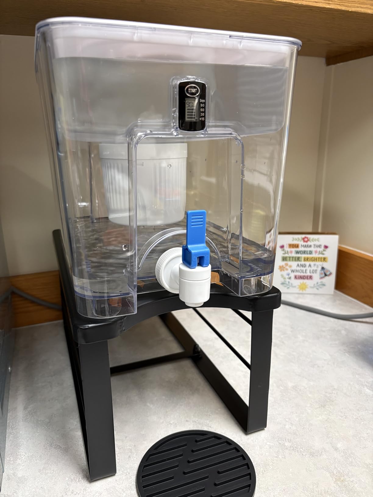 Epic Pure XP Water Filter Dispenser with Advanced CoreXchange Filter. 36 Cup 100 Gallon Made in USA Filter. NSF Certified | Removes PFAS, Lead, Chlorine & More | BPA-Free customer photo 1
