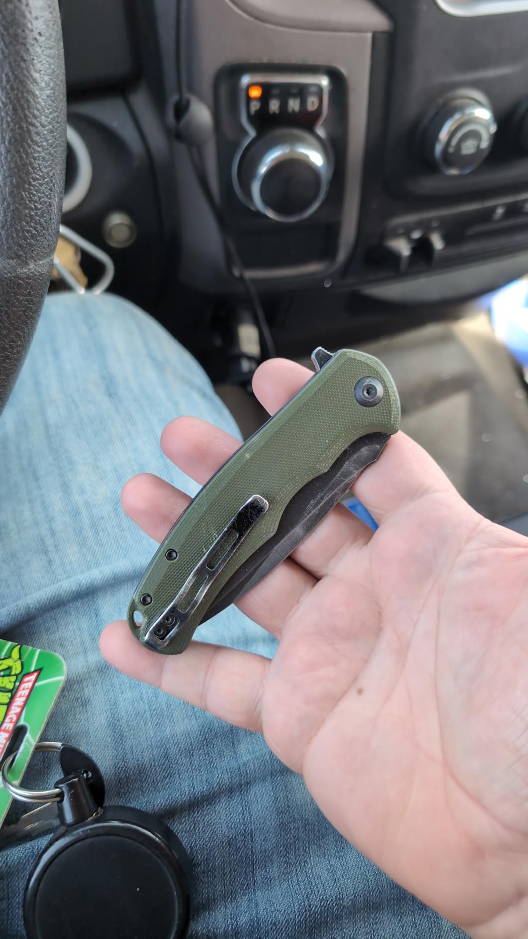 CIVIVI Praxis Flipper Pocket Knife C803F, D2 Steel Blade, G10 Handle customer photo 2