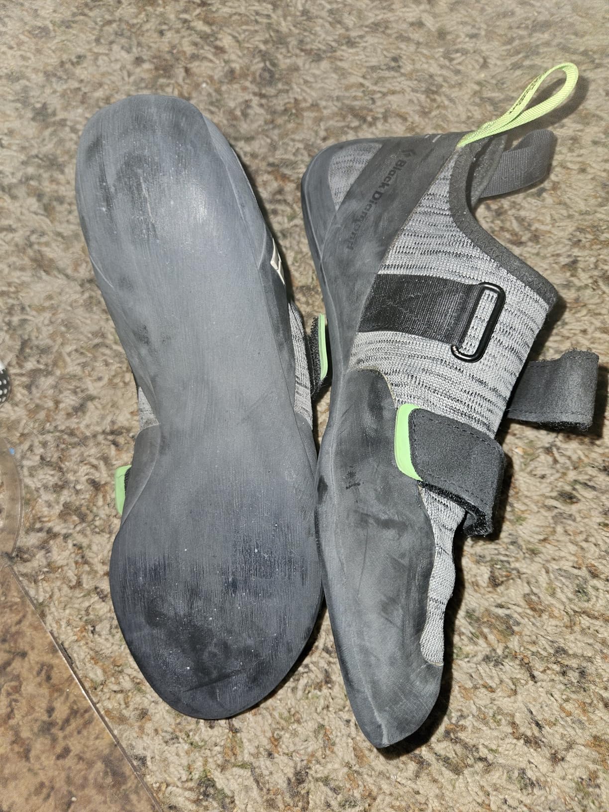 Black Diamond Mens Momentum Rock Climbing Shoes | Engineered Knit Upper | 4.3mm Rubber Outsole | Supportive Fit for Gym & Outdoor Climbing customer photo 1
