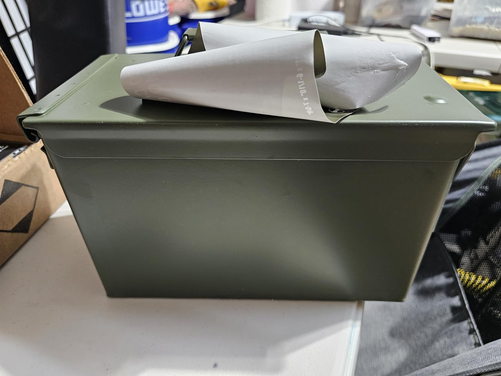 HOMESTEAD 50 Cal Metal Ammo Can - 6-Pack M2A1 Military Grade Ammo Storage Box, Airtight & Water-Resistant customer photo 1