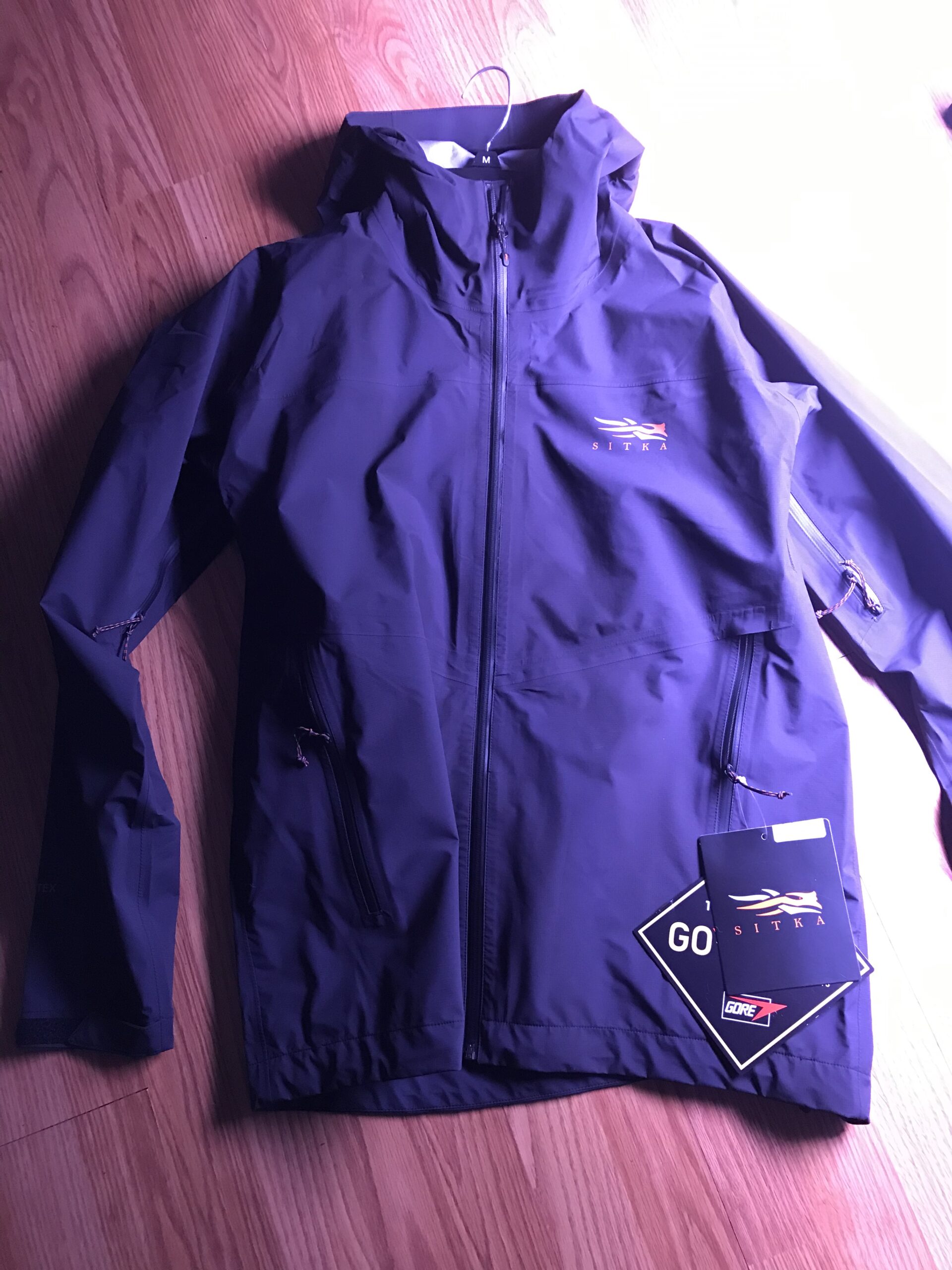 SITKA Dew Point Hooded Jacket - Lightweight and Waterproof Hunting Mens Jacket customer photo 2