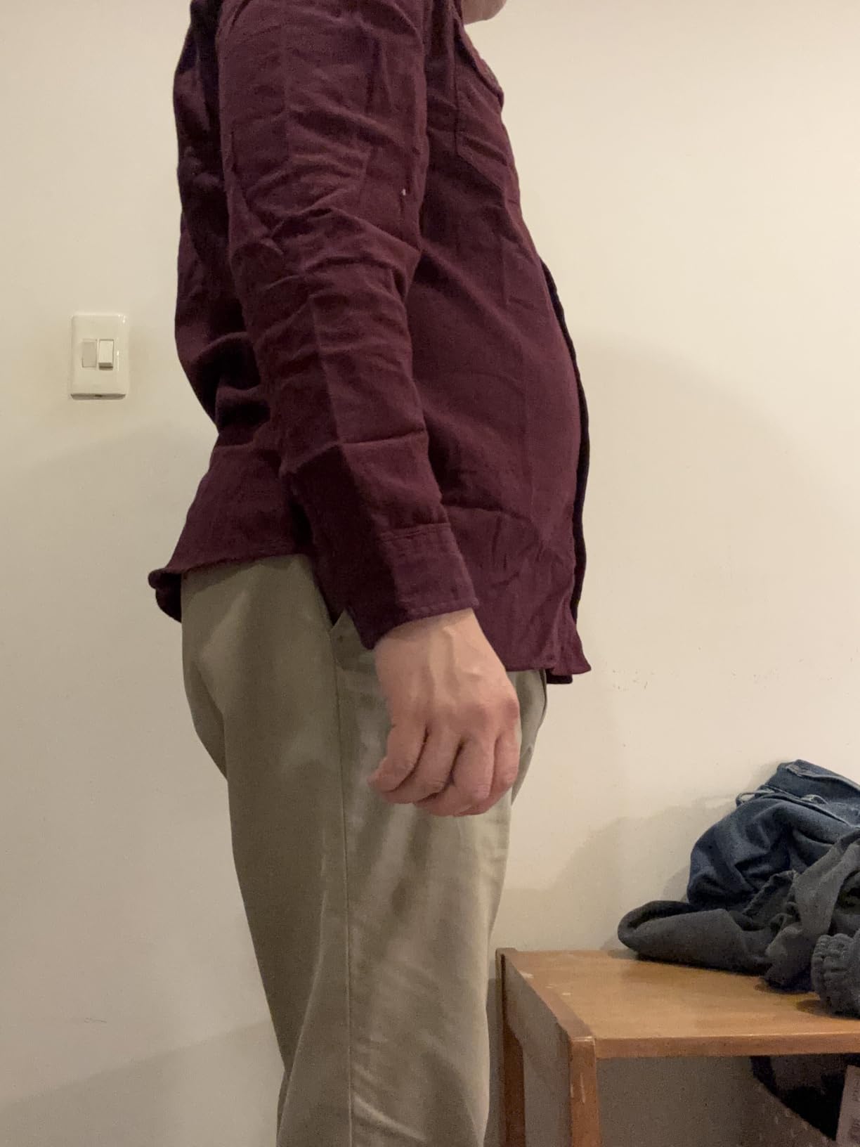 Amazon Essentials Men's Slim-Fit Flannel Long-Sleeve Shirt, Two-Pocket, Plaid customer photo 1