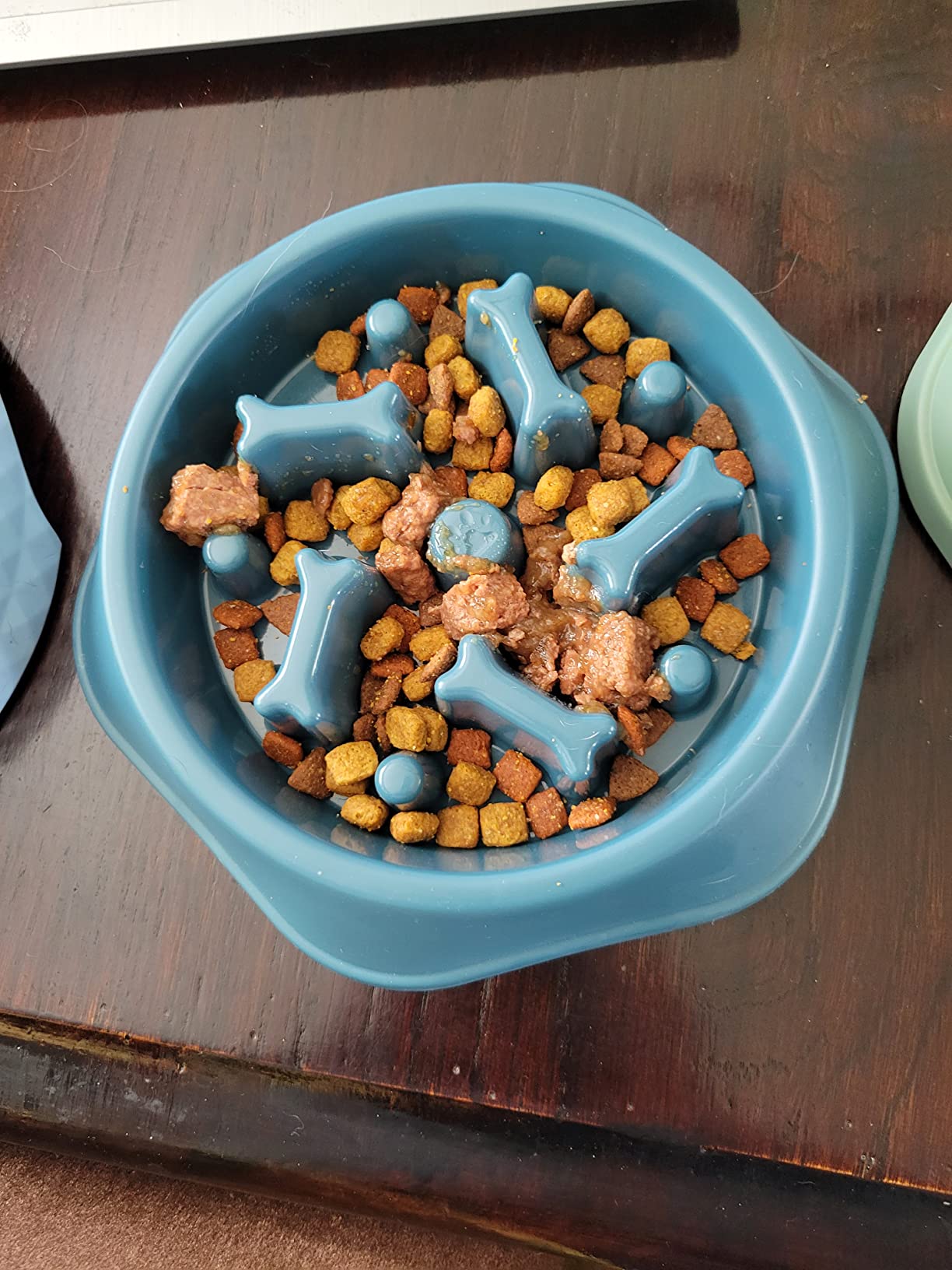 UPSKY Slow Feeder Dog Bowl Anti-Chocking Slower Feeding Pet Puzzle Bowls, Interactive Bloat Stop Dog Food Dishes Non-Slide Dogs Lick Treat for Small Medium customer photo 1