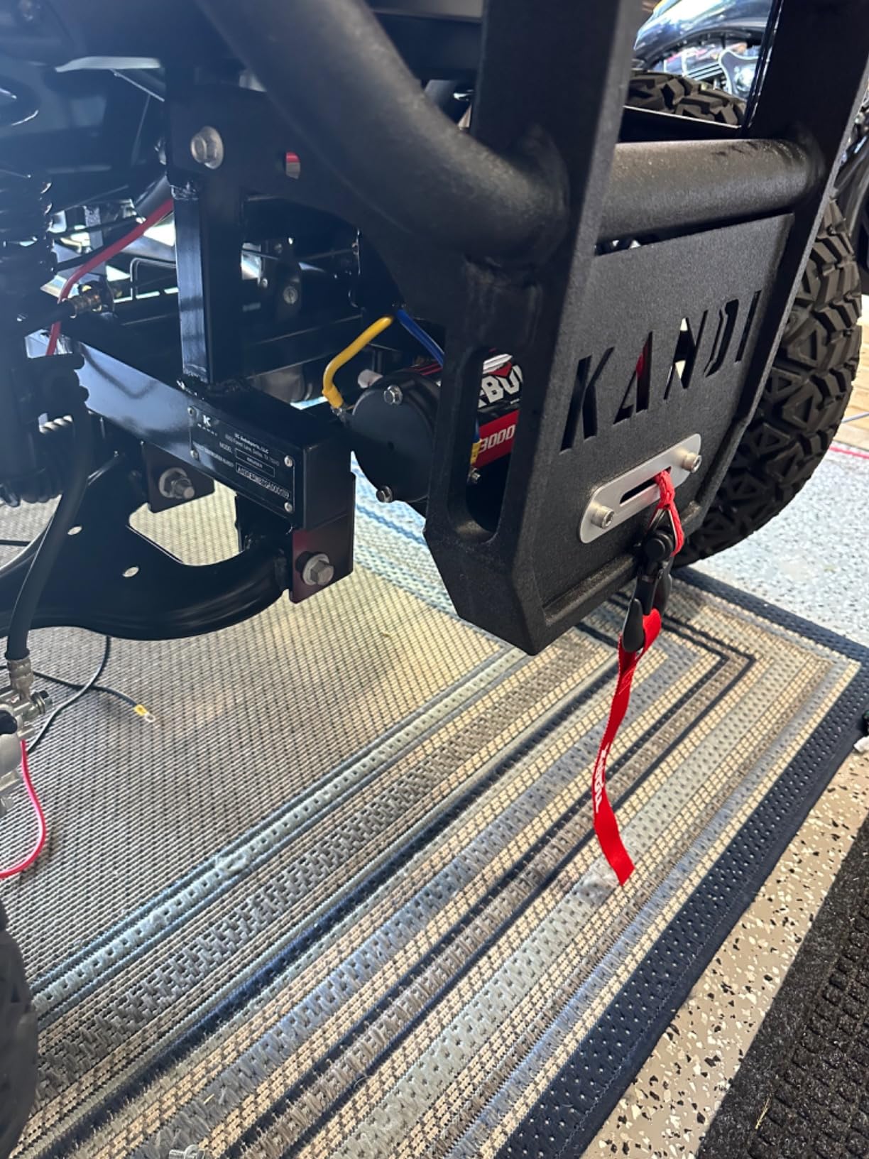 X-BULL 12V 3000LBS Electric Winch Synthetic Rope Electric Winch for Towing ATV/UTV Off Road with Mounting Bracket Wireless Remote customer photo 2