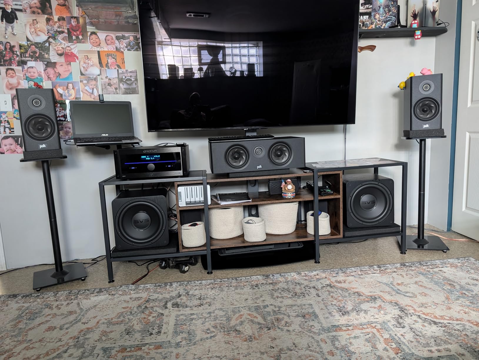 Polk Audio Reserve R200 Large Bookshelf Speaker for Dynamic, Detailed Home Theater Audio, 1