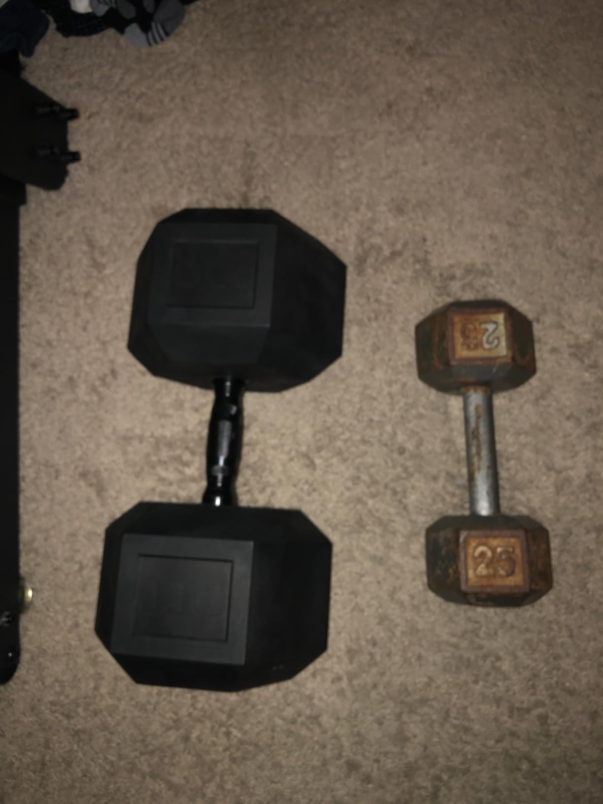 CAP Barbell Coated Hex Dumbbell Weight - Single | 10-120 lbs | Multiple Options customer photo 1