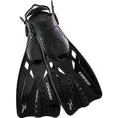 Cressi Adult Adjustable Snorkeling Fins with Ultra Resistant Buckles, Very Light, Ideal for Traveling - Tonga customer photo 1