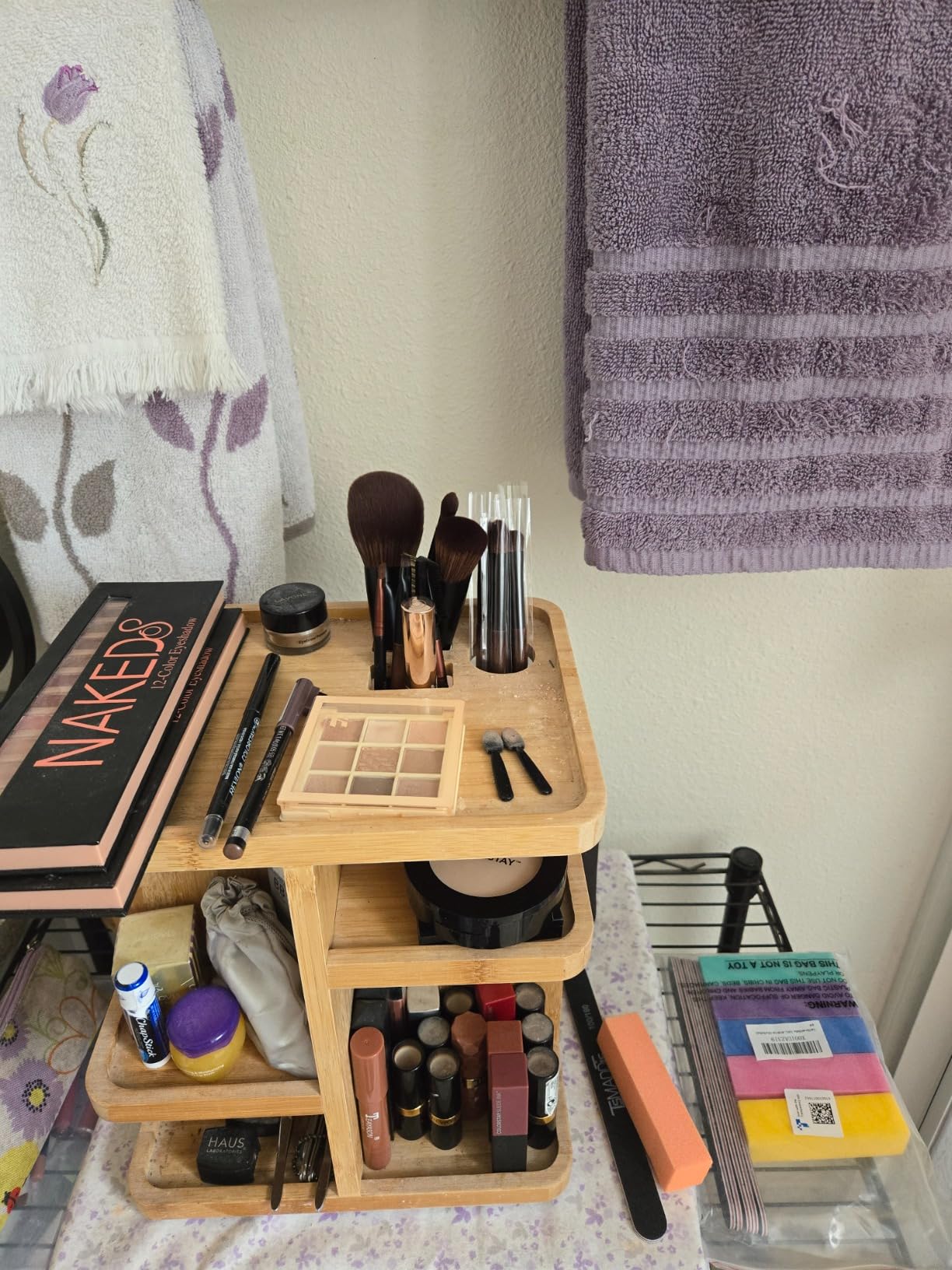 Bamboo Makeup Brushes Set Professional, Sable Makeup Brush Set with Case by Luxury ENZO KEN, Cosmetic Brushes Makeup Set, Make up Brushes Set Professional, Natural Hair Makeup Brush Set Professional customer photo 2