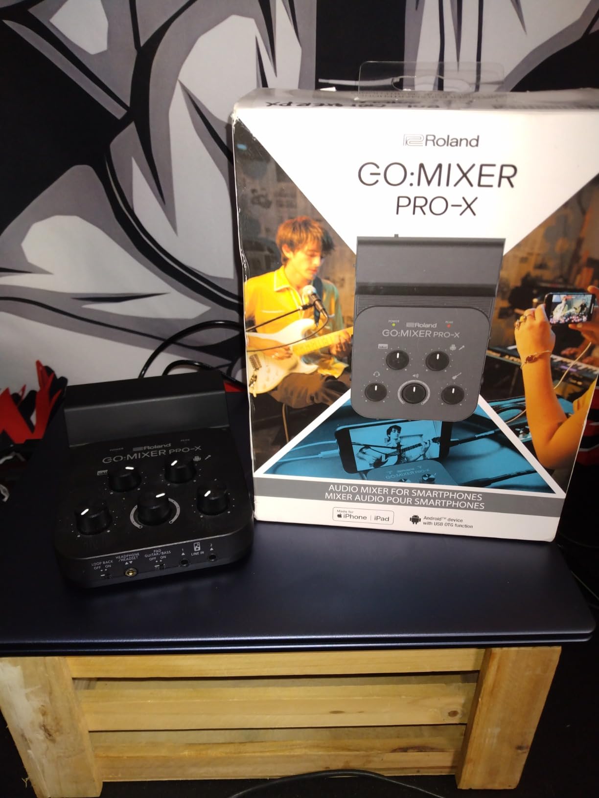 Roland GO:MIXER PRO-X Audio Mixer for Smartphones - Connect and Mix up to 7 Audio Sources - Add Studio Quality Audio to your Social Content and Livestreams customer photo 1