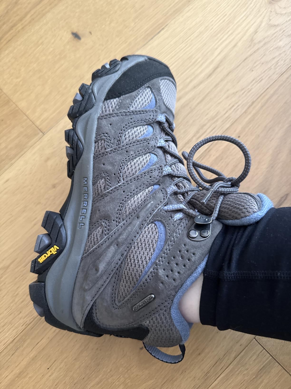 Merrell Women's Moab 3 Mid Waterproof Hiking Snow Boots customer photo 2