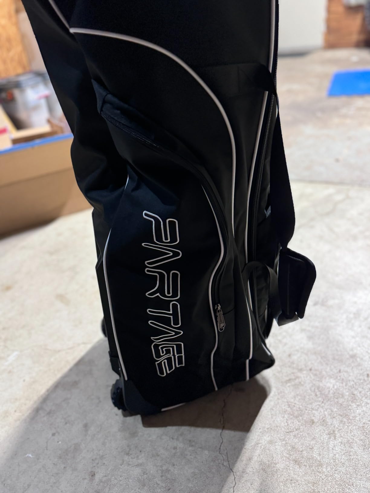 Partage Golf Travel Bag with Wheels, Golf Travel Case for Airlines, 900D Heavy Duty Oxford customer photo 1