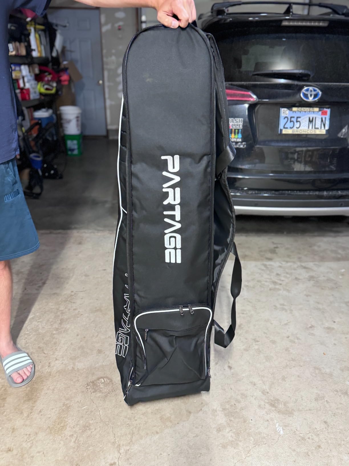 Partage Golf Travel Bag with Wheels, Golf Travel Case for Airlines, 900D Heavy Duty Oxford customer photo 2