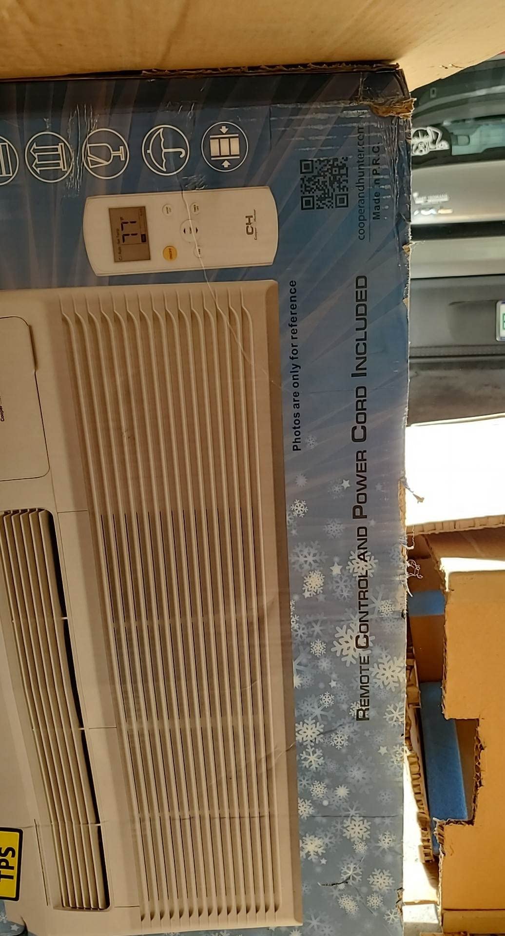Cooper & Hunter 9,000 BTU PTAC Packaged Terminal Air Conditioner & Heat Pump - Built-In 3.5kW Electric Heater - Includes Wireless Smart Kit, Remote & Power Cord - R-32 Refrigerant customer photo 1