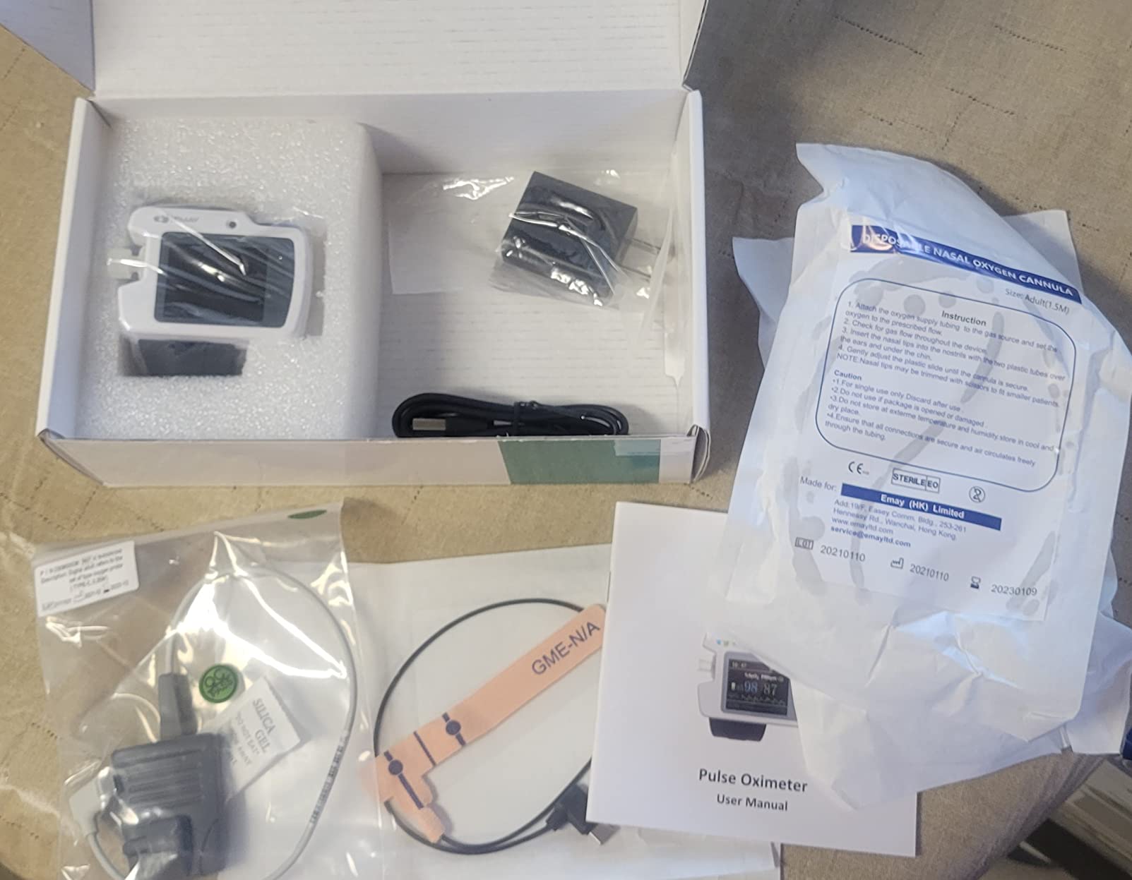 EMAY SleepO2 Pro - Wrist Pulse Oximeter with SpO2 & Flow Tracking Overnight customer photo 1