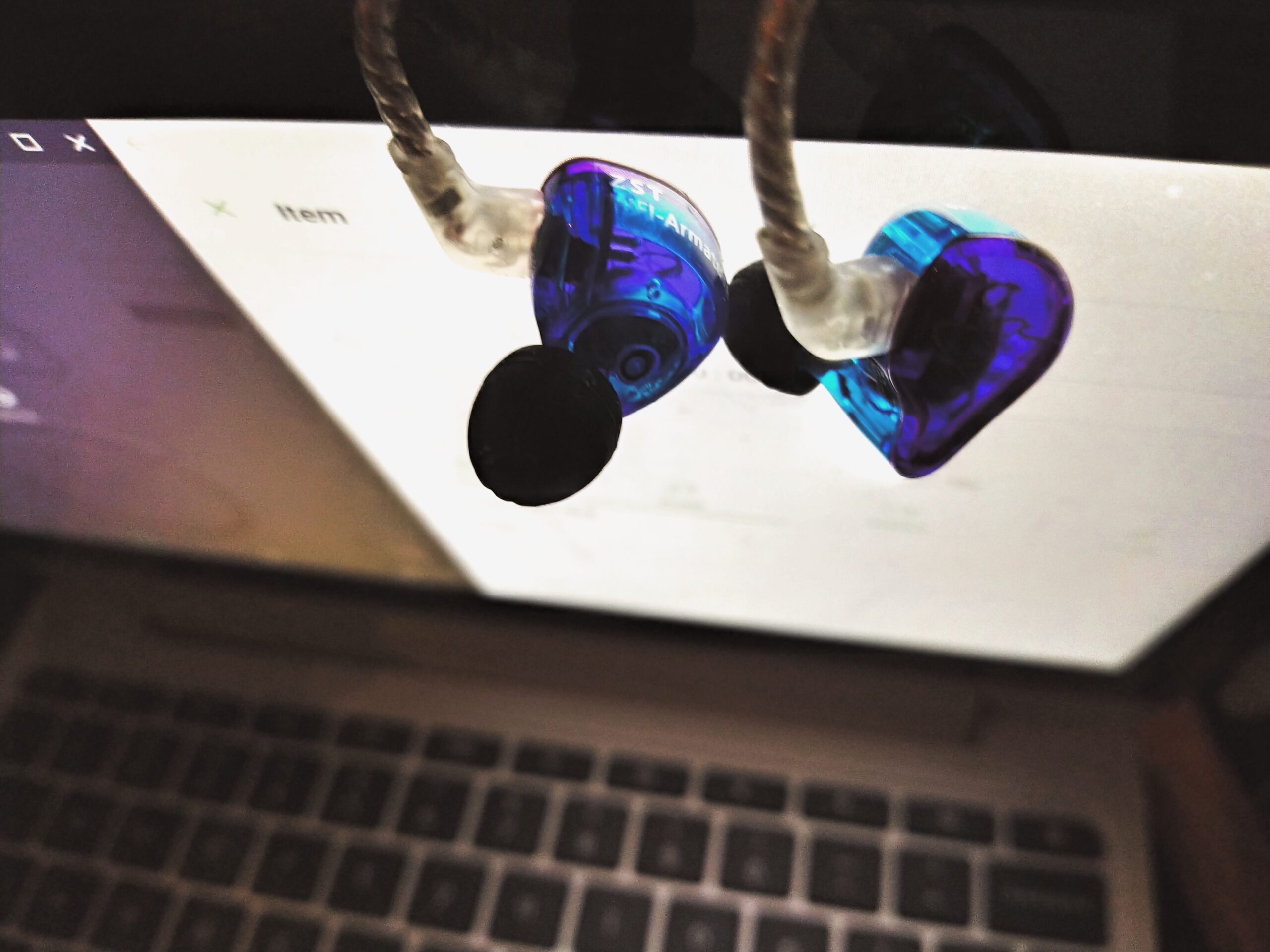 KZ ZST X in-Ear Monitors, Upgraded Dynamic Hybrid Dual Driver ZSTX Earphones, HiFi Stereo IEM Wired Earbuds with Detachable Cable for Musician Audiophile customer photo 1