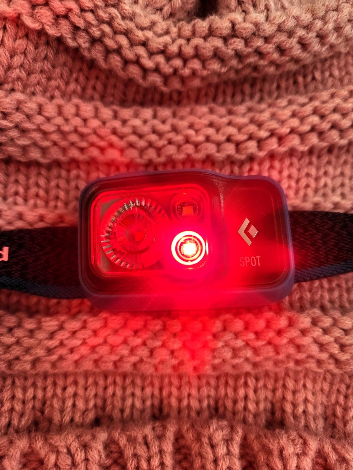BLACK DIAMOND Spot 400 Headlamp | 400 Lumens Brightness, Dimmable | Waterproof & Durable | 3X AAA Battery Operated (Included) | Dark Olive customer photo 1
