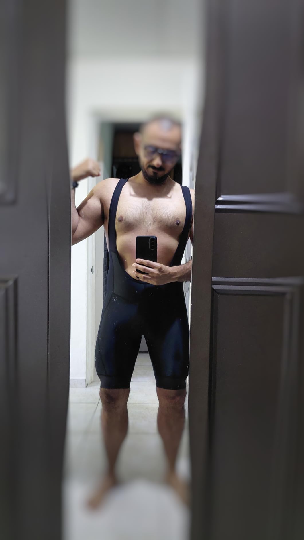 Men's 3D Padded Cycling Bike Bib Shorts, Bicycle Biking Bib Shorts customer photo 2
