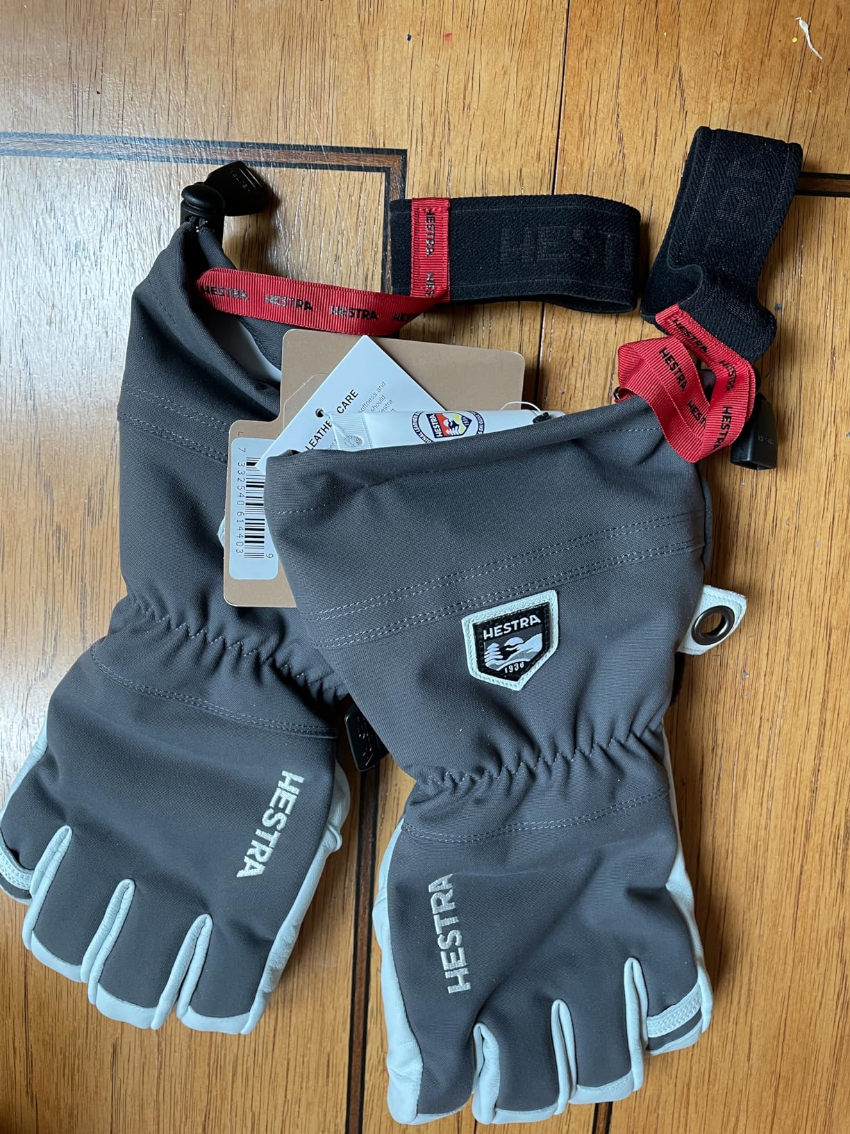 Hestra Army Leather Heli Ski Glove, 5-Finger Snow Glove for Skiing & Snowboarding for Men & Women customer photo 1