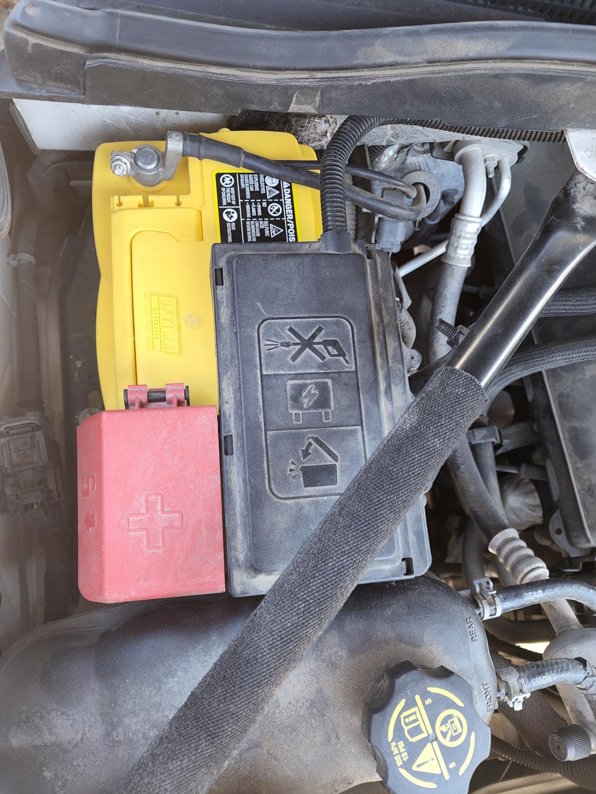 OPTIMA Batteries High Performance DH7 YELLOWTOP Dual Purpose Sealed AGM Car, Truck and SUV Battery, 880 CCA, Maintenance Free, Versatile Mounting, BCI Group Size 94R customer photo 1