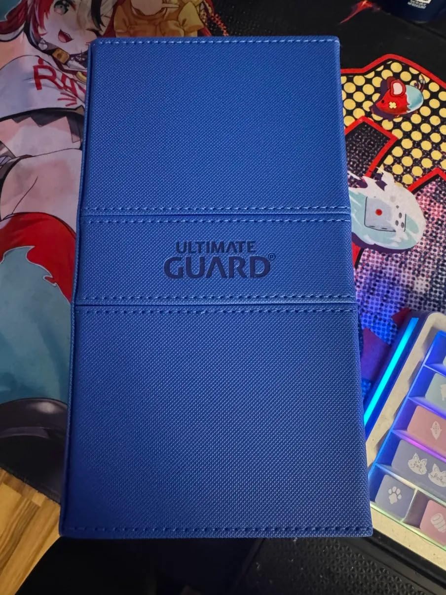 Ultimate Guard Twin Flip'n'Tray 200+, Deck Case for 200 Double-Sleeved TCG Cards + Dice Tray, Grey, Independent Magnetic Closure & Microfiber Inner Lining customer photo 2