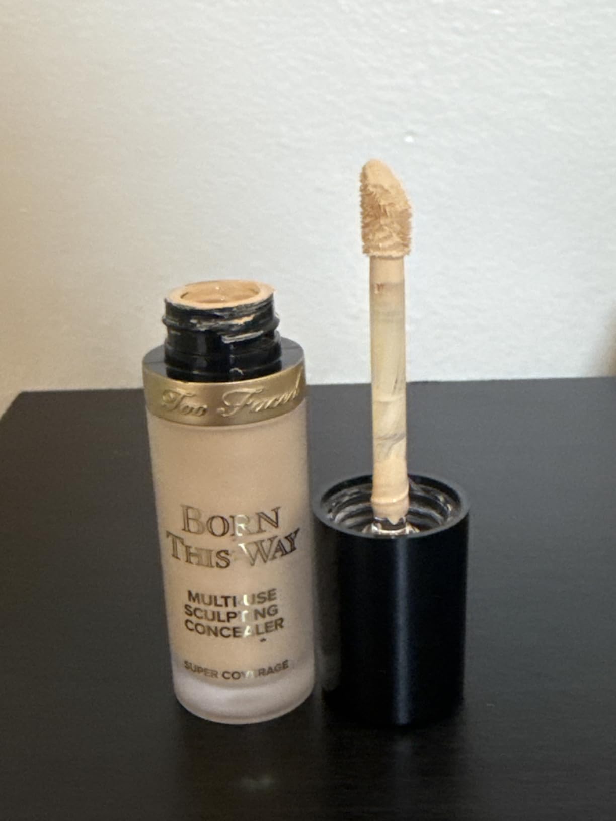 Too Faced Born This Way Super Coverage Multi-Use Concealer | Full Coverage, Non-Comedogenic, Oil Free + Long Lasting Concealer | Hyaluronic Acid, Coconut Water + Alpine Rose customer photo 1