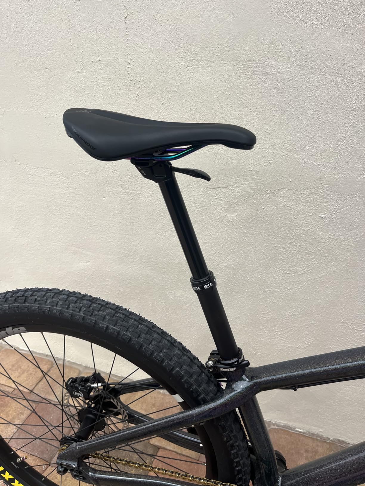 EXA Form Upgraded Speed Up 27.2mm/30.9mm/31.6mm Cable-Less Hydraulic Dropper Seatpost, 100mm/120mm/125mm/150mm Travel Dropper Post for MTB/E-Bike/Road Bike customer photo 1