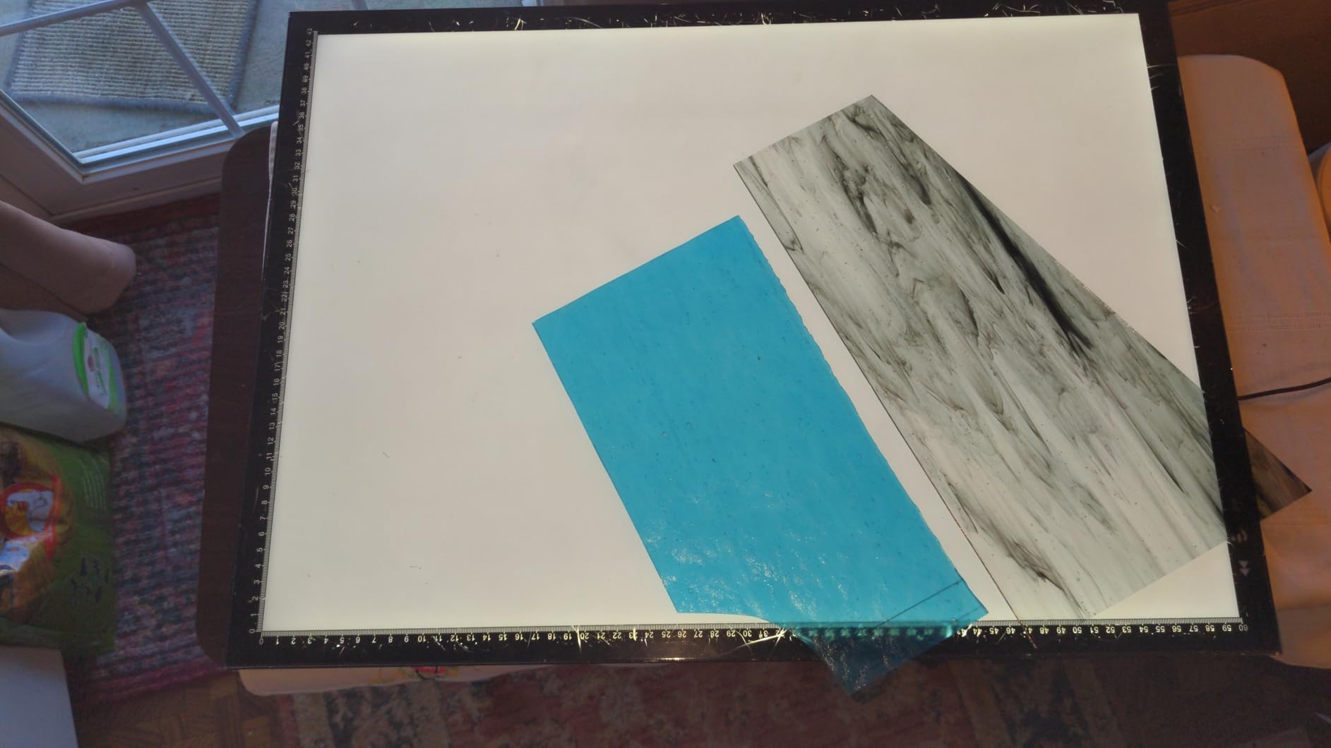 HSK A4 LED Artist tracing Light Box Copy Table, Adjustable High Brightness Light Pad for Tatto Drawing, Sketching, Animation, Diamond Painting Accessories customer photo 2