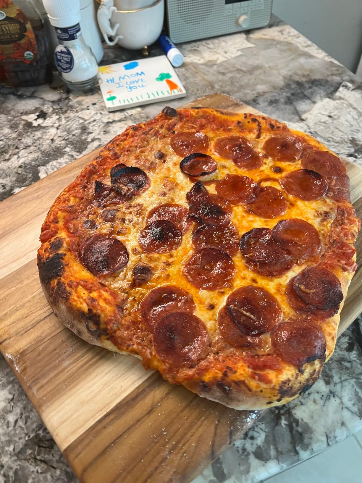 Outdoor Pizza Oven, Portable Gas Pizza Oven with 13x13in Pizza Stone for Outside Cooking, Backyard Pizza Maker, Pizza Accessory Ideal for Outdoor Kitchen and Party, Great Gift PS100 customer photo 2