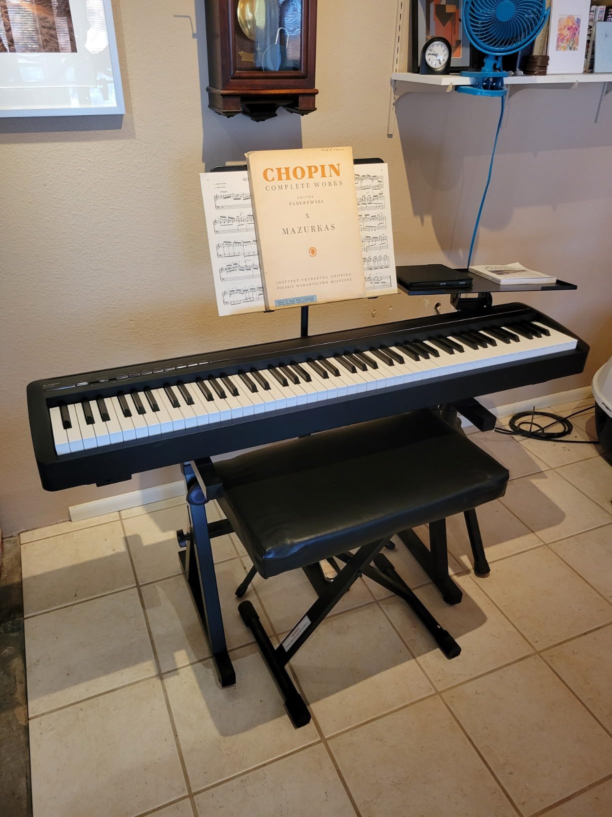 Korg Liano Portable 88-key Digital Piano with Semi-Weighted Keys, Bass Reflex Speakers, Sustain Pedal & Power Adapter customer photo 1