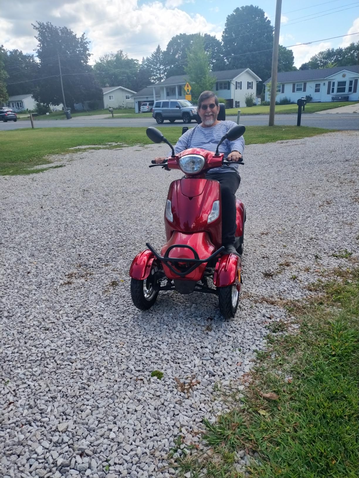 Mobility Scooters for Seniors & Adults 500lbs Capacity - 800W All Terrain Electric Powered Mobility Cart - Heavy Duty Mobility Scooter for Elderly w/Charger Remote Keys customer photo 1