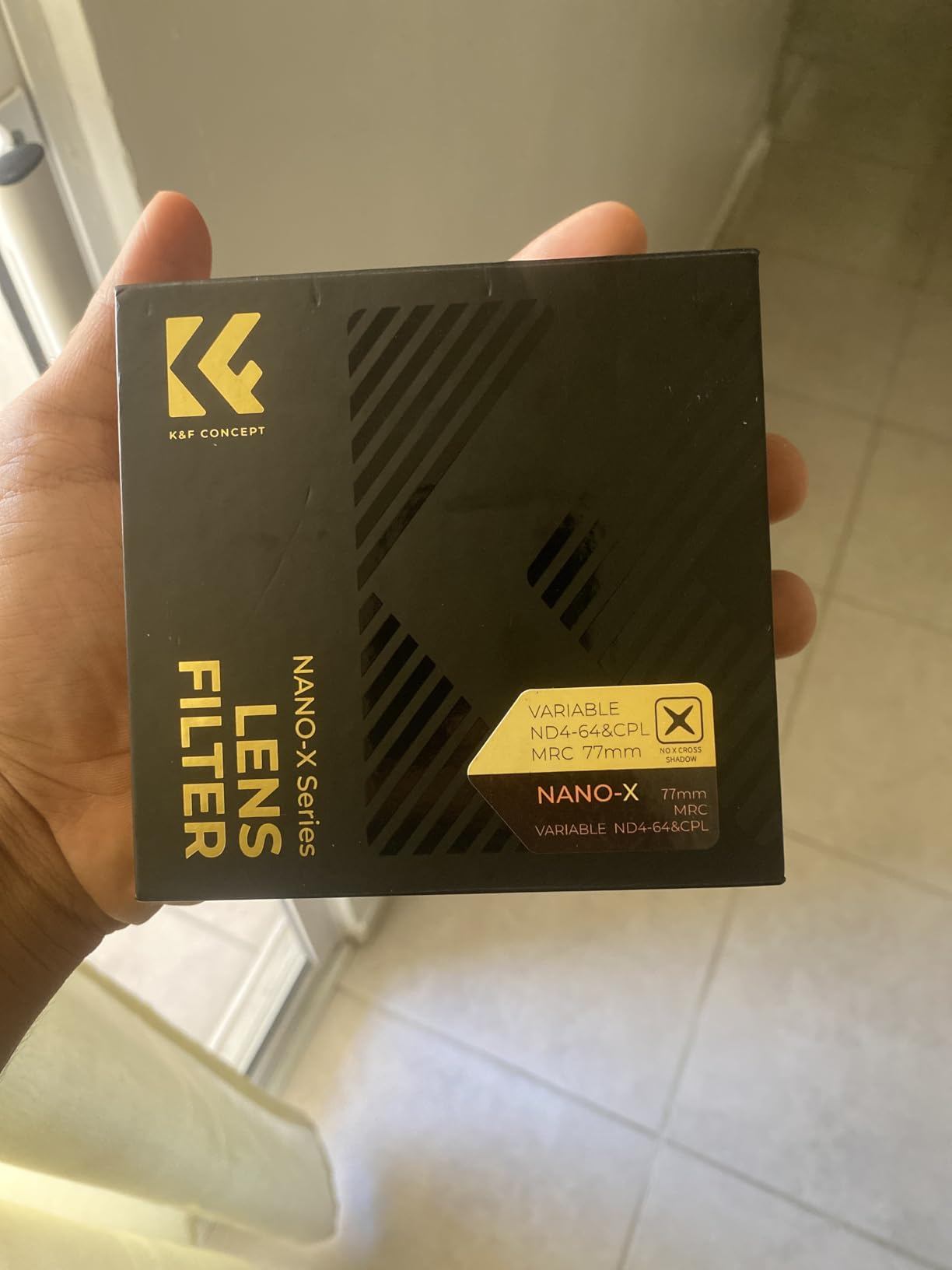 K&F CONCEPT 77mm ND4-64 (2-6 Stops) ND Lens Filter Variable & CPL Polarizers Filter 2-in-1, 28 Multi-Coated (Nano-X Series) customer photo 1
