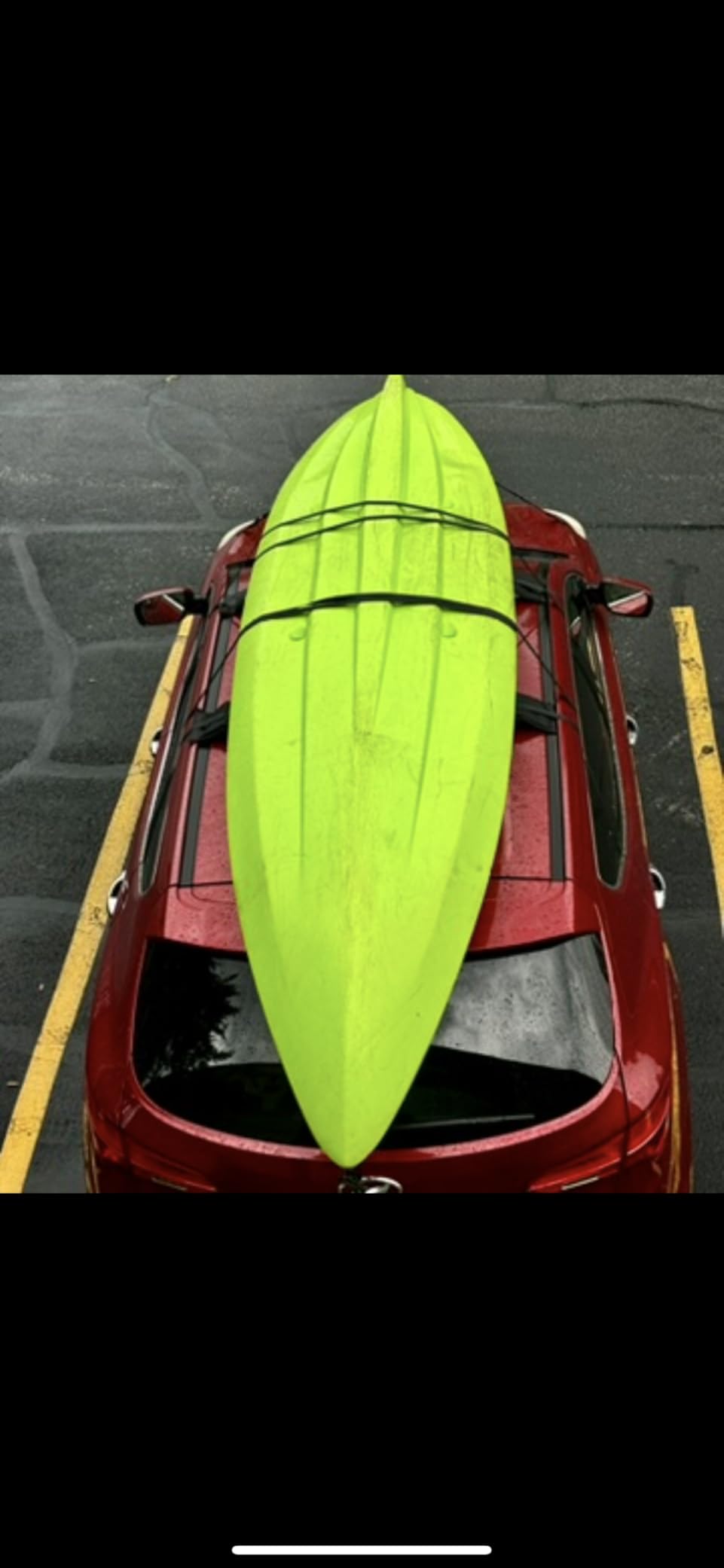 Universal Car Soft Kayak Roof Rack Pads for Kayak Surfboard SUP with 20FT Durable Tie-Down Straps, 2 Tie Down Rope, 4 Quick Loop Straps customer photo 2