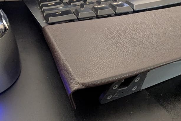 Perixx PERIBOARD-335BL Wired Ergonomic Mechanical Compact Keyboard - Low-Profile Blue Clicky Switches - Programmable Feature with Macro Keys - Compatible with Windows and Mac OS X - US English customer photo 2