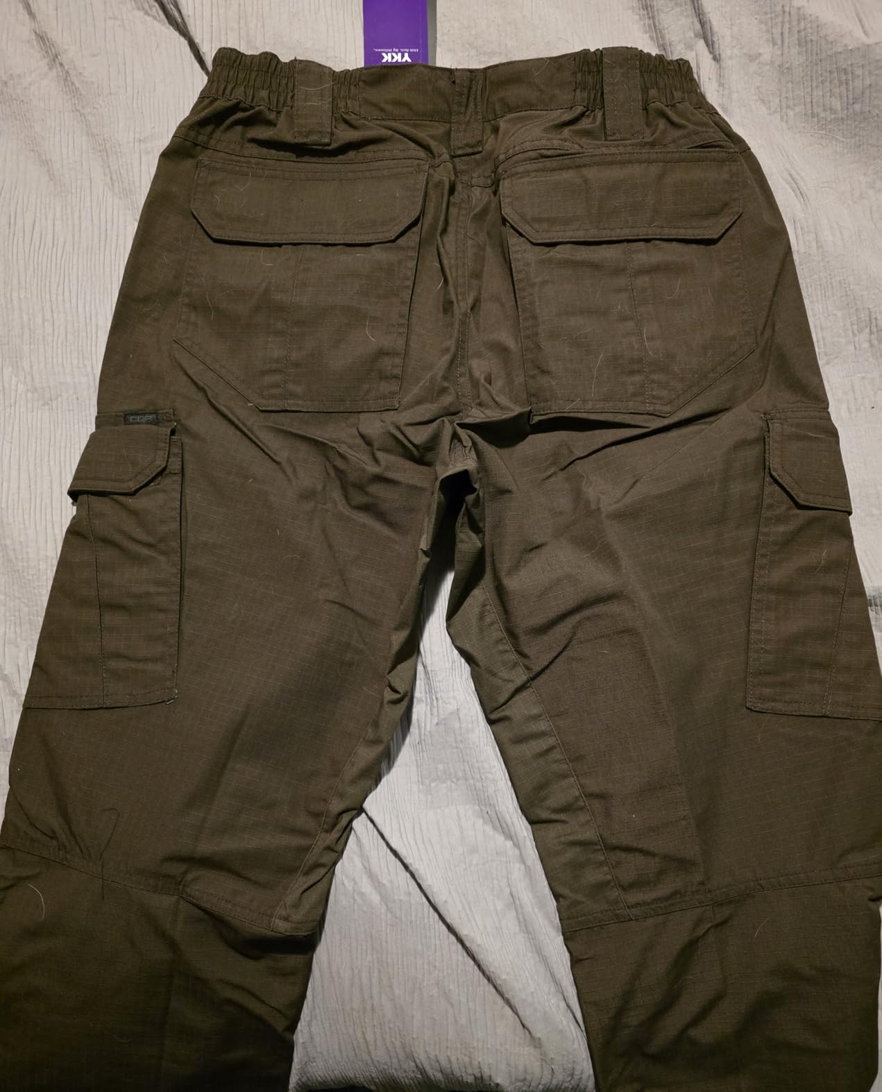 CQR Men's Tactical Pants, Water Resistant Ripstop Cargo Pants, Lightweight EDC Work Hiking Pants, Outdoor Apparel customer photo 1