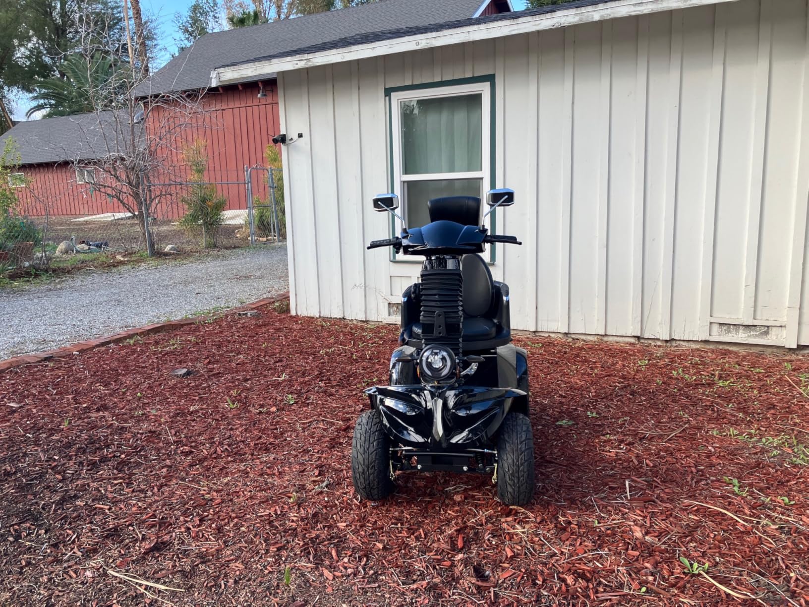 Mobility Scooters for Seniors & Adults 600lbs Capacity, Heavy Duty 4-Wheel 3-Speed Electric Powered Wheelchair Device 1000W All Terrain, Elderly-Lockbox Adjustable Seat customer photo 2