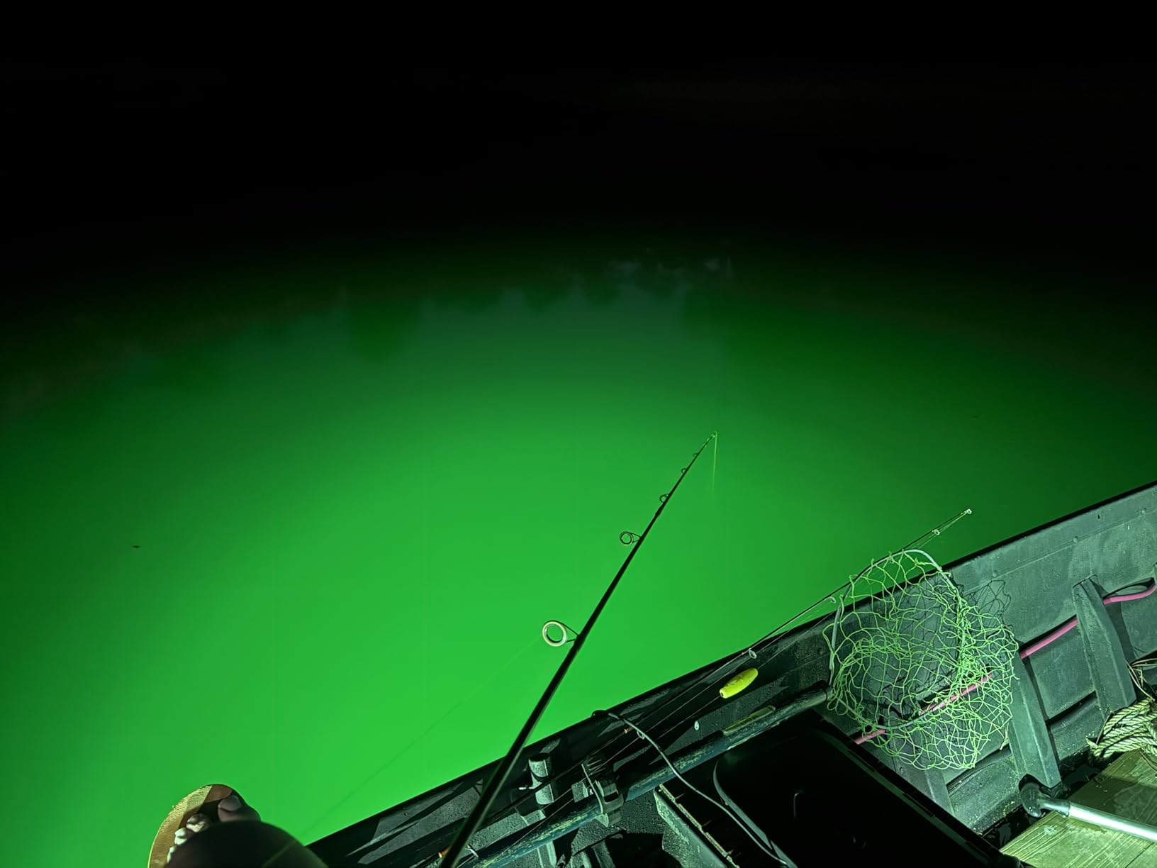 Geelin 12v 10w Green Underwater Fishing Light Submersible Lure Bait LED Fishing Attracting Light Night Green Glow Finder Lamp for Pool Boat Sea Ice Crappie Squid Shad Shrimp customer photo 1
