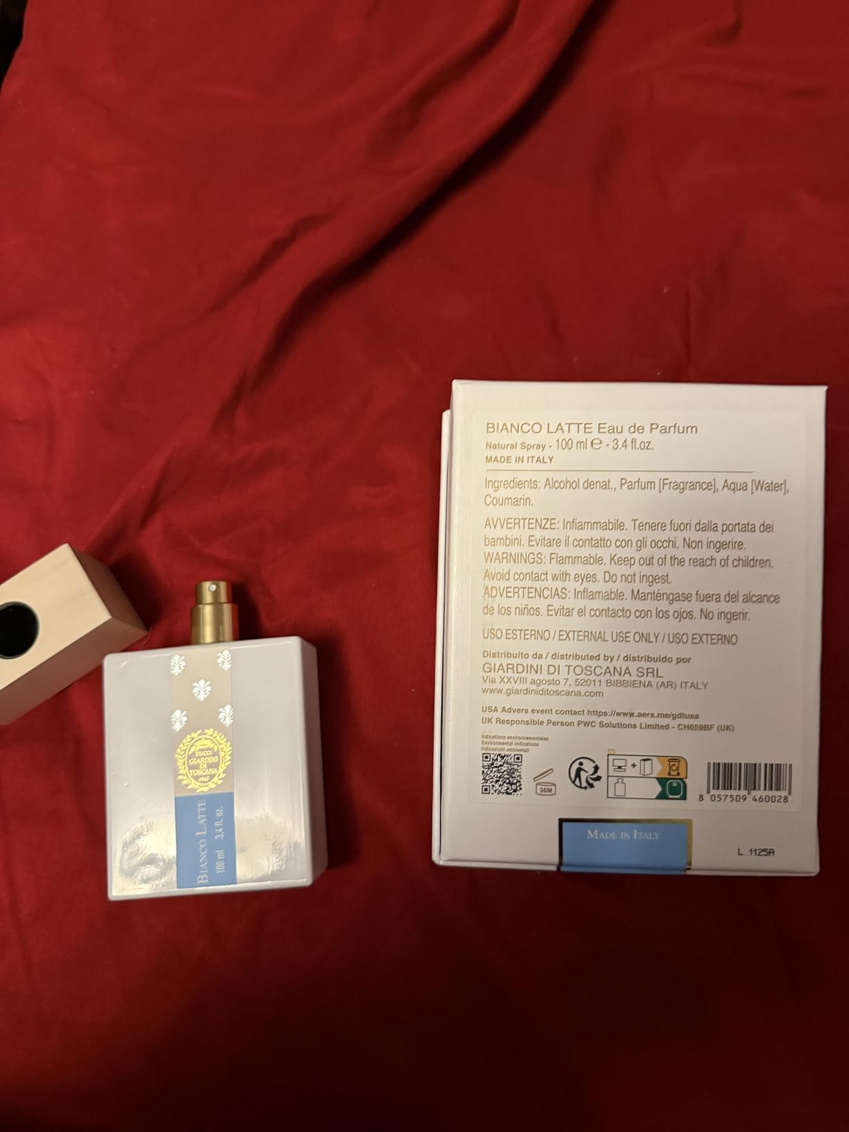 Bianco Latte by Giardini Di Toscana Eau de Parfum customer photo 1