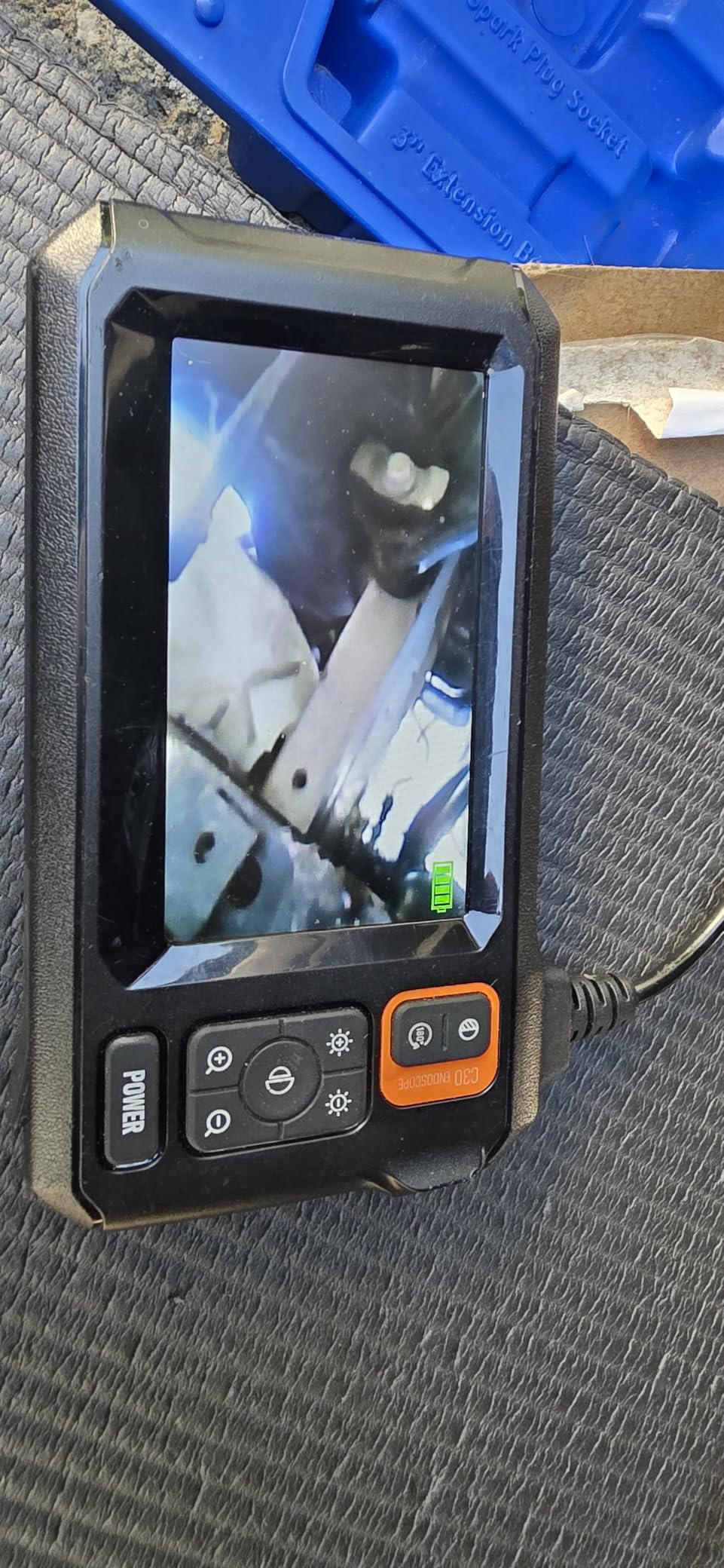 Daxiongmao Endoscope Camera with Light, 1080P HD Borescope, IP67 Waterproof Snake Camera - Ideal for Inspecting Walls, Vents, Automotive Engines, Pipes - A Great Gift Tool for Men (50ft) customer photo 1