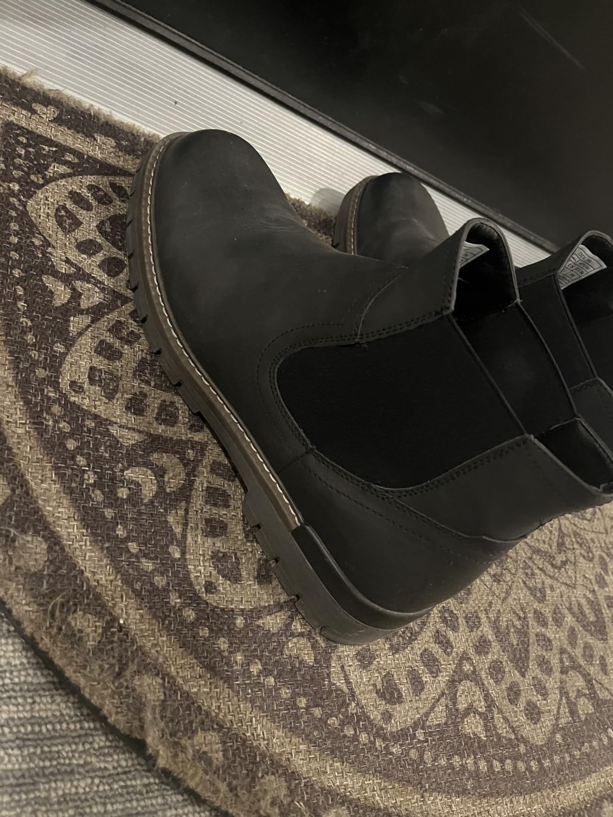 Chelsea Boots Casual Slip On Ankle Waterproof Mens Boots customer photo 2