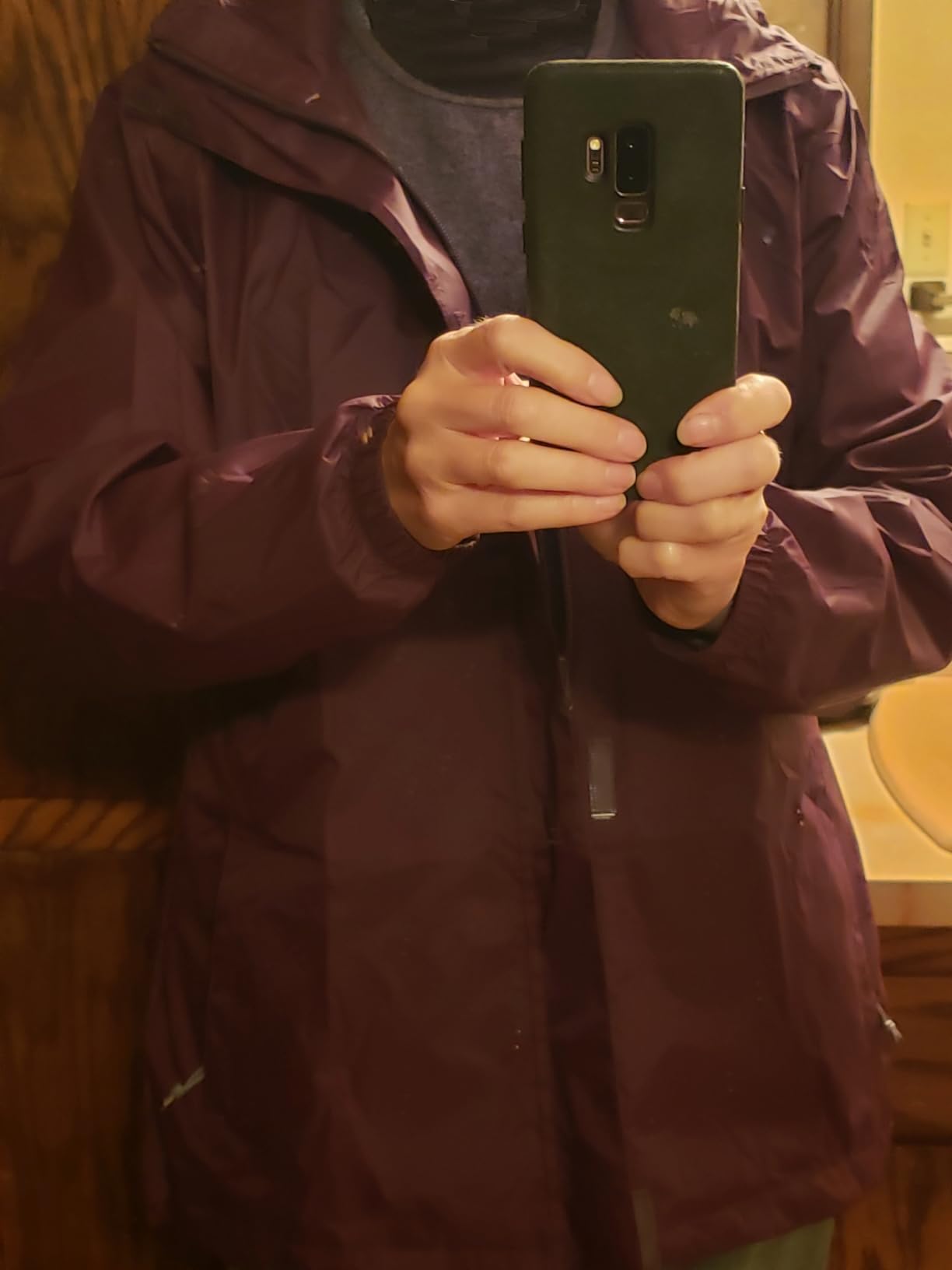 Women's Rain Jacket Waterproof Lightweight Packable Raincoat with Hood customer photo 1
