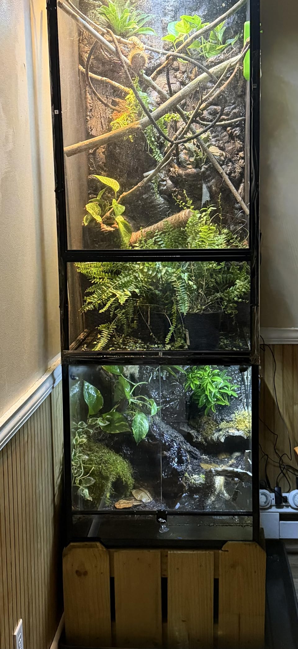 REPTIZOO 90 Gallon Reptile Terrarium 24