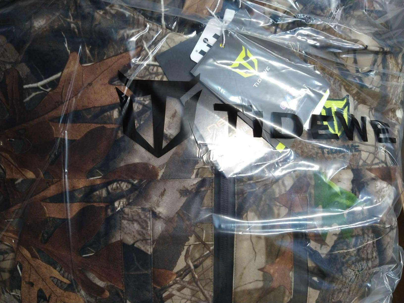 TIDEWE Hunting Clothes for Men with Face Mask, Silent Waterproof Hunting Jacket and Adjustable Bibs, Safety Strap Compatible customer photo 2