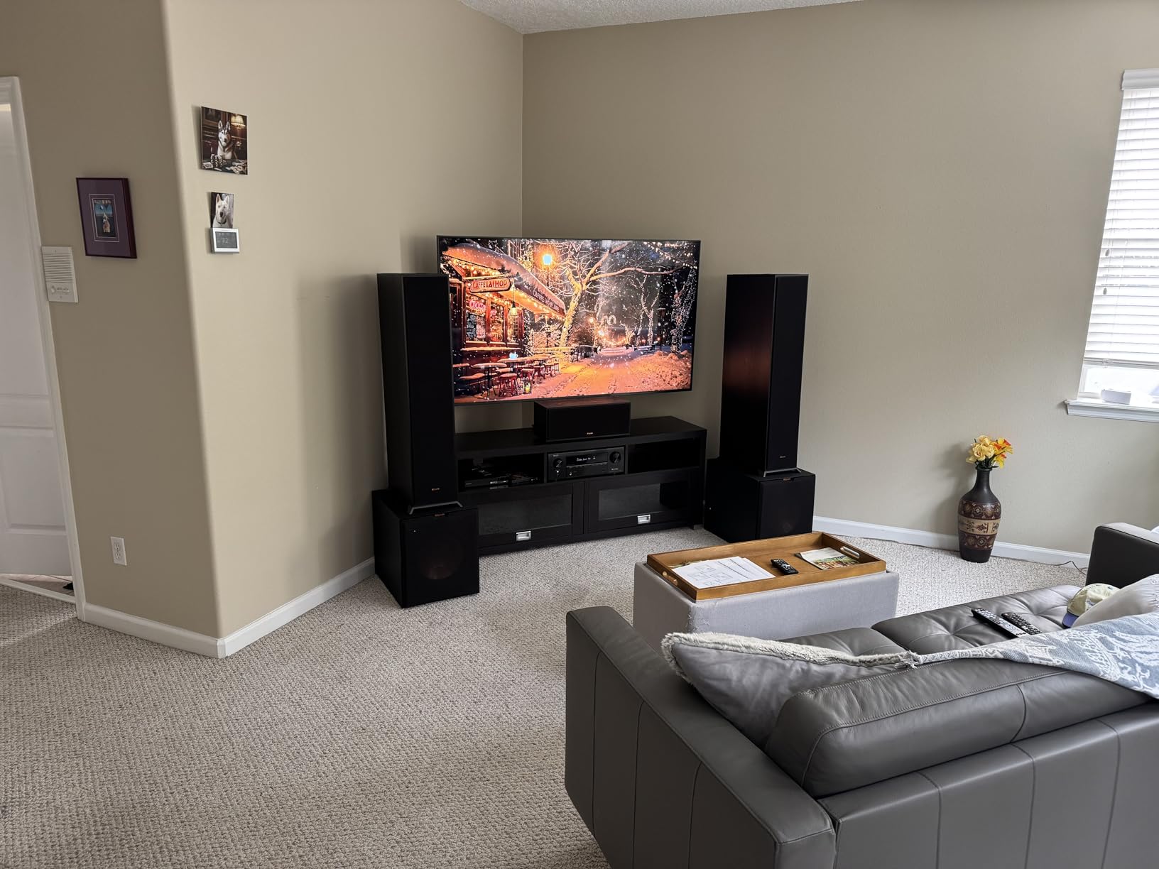 Klipsch Reference 5.2 Dolby Atmos Home Theater System with R-625FA Floorstanding Speakers, R-52C Center, R-41M Surrounds & 2X R-12SW 12