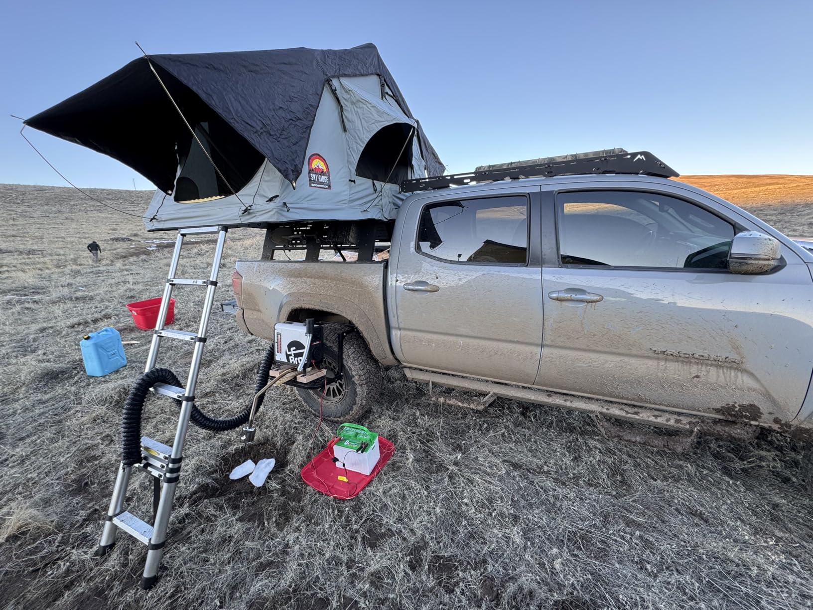 LF Bros 110V/12/24V 5KW Diesel Heater with Timer, All-in-One Air Diesel Parking Space Heater for Small Space, Come with Remote Control and LCD Controller, Suitable for Home Tent Shop Garage Camper Van customer photo 2