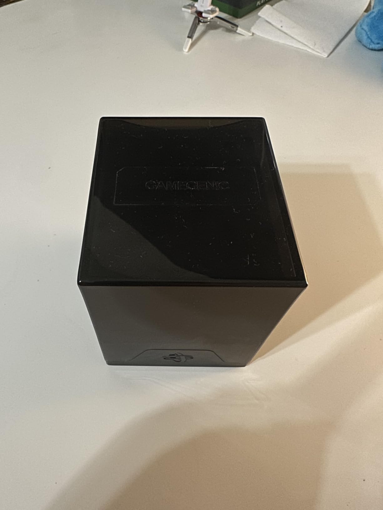 Gamegenic Bastion 100+ XL Deck Box - Compact, Secure, and Perfectly Organized for Your Trading Cards! Safely Protects 100+ Double-Sleeved Cards, Black Color customer photo 1