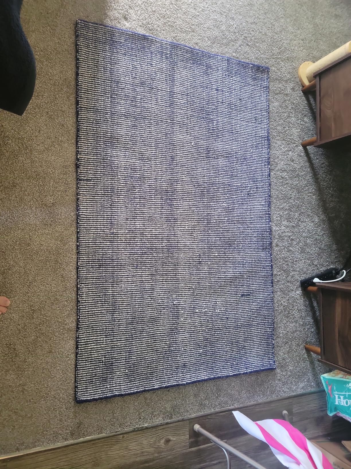 Unique Loom English Manor Collection Area Rug - Farmhouse (9' x 12' Rectangle, Vanilla Bean/ Ivory) customer photo 1