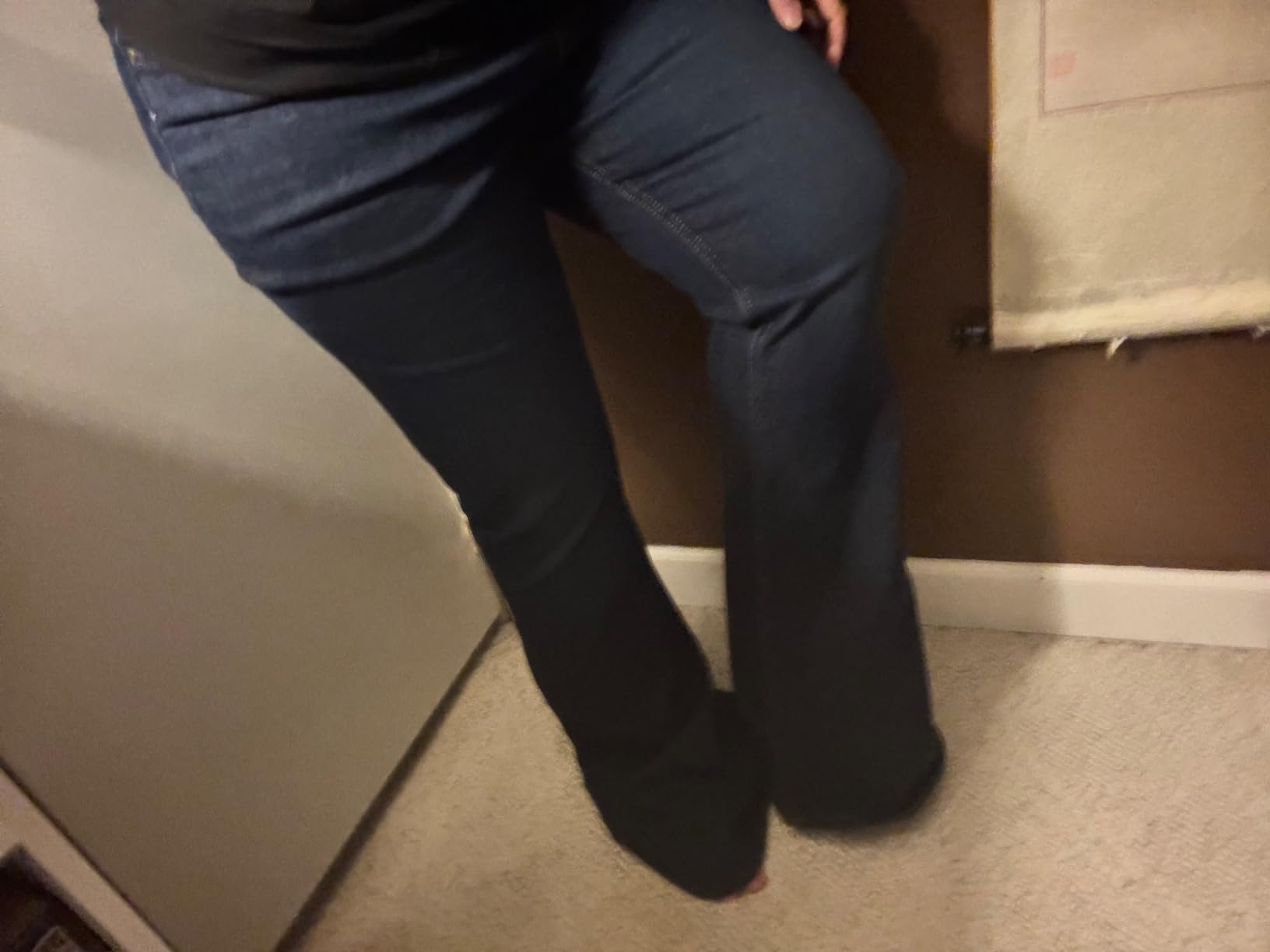 Lee Women's Plus Size Legendary Mid Rise Flare Jean customer photo 2