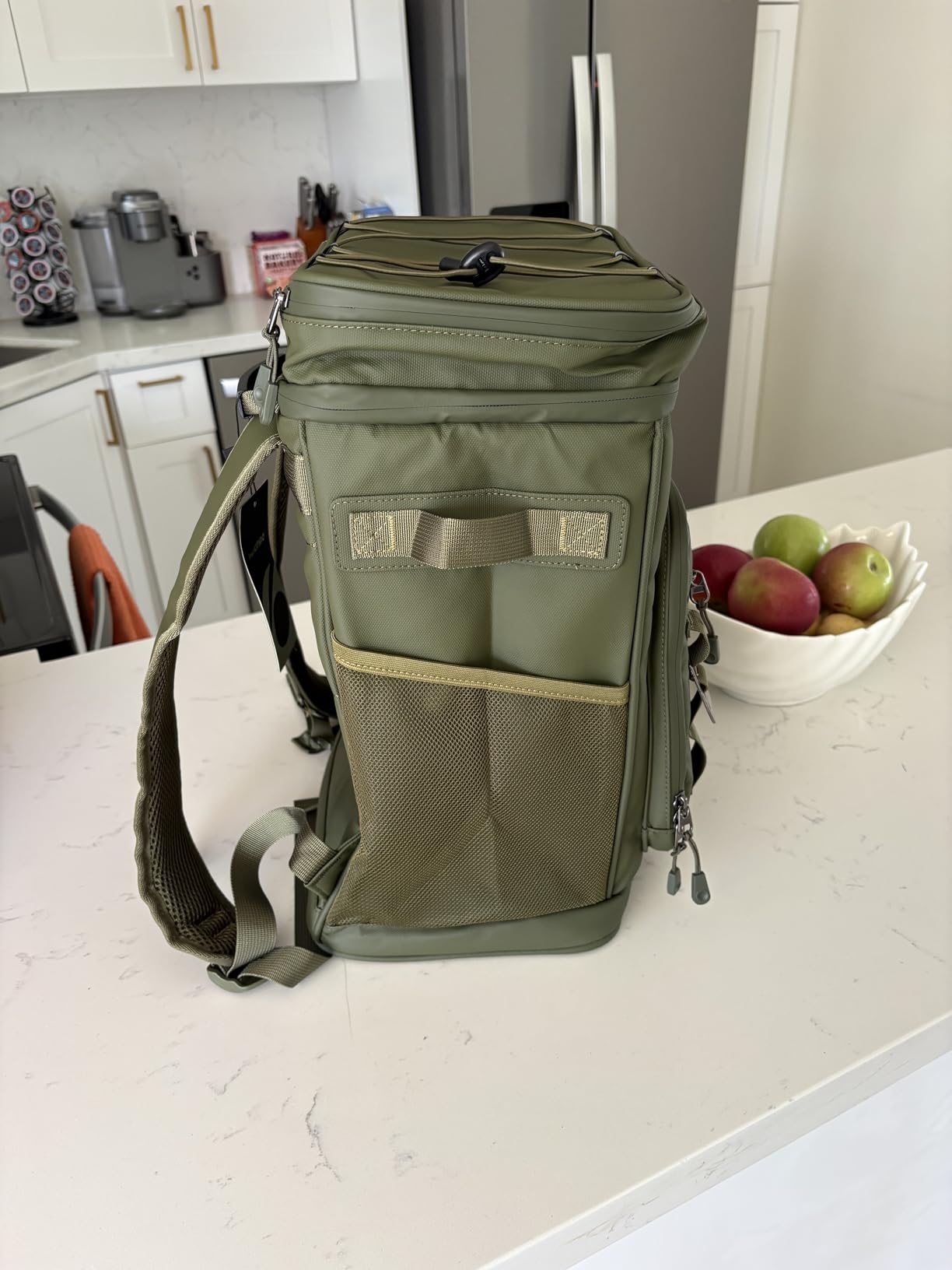Hulongo Large Waterproof Insulated Cooler Backpack for Men & Women, Leak Proof Cooler Backpack for Camping, Beach, Fishing, Picnic, Travel, Outdoor, 30L, 48Cans customer photo 2
