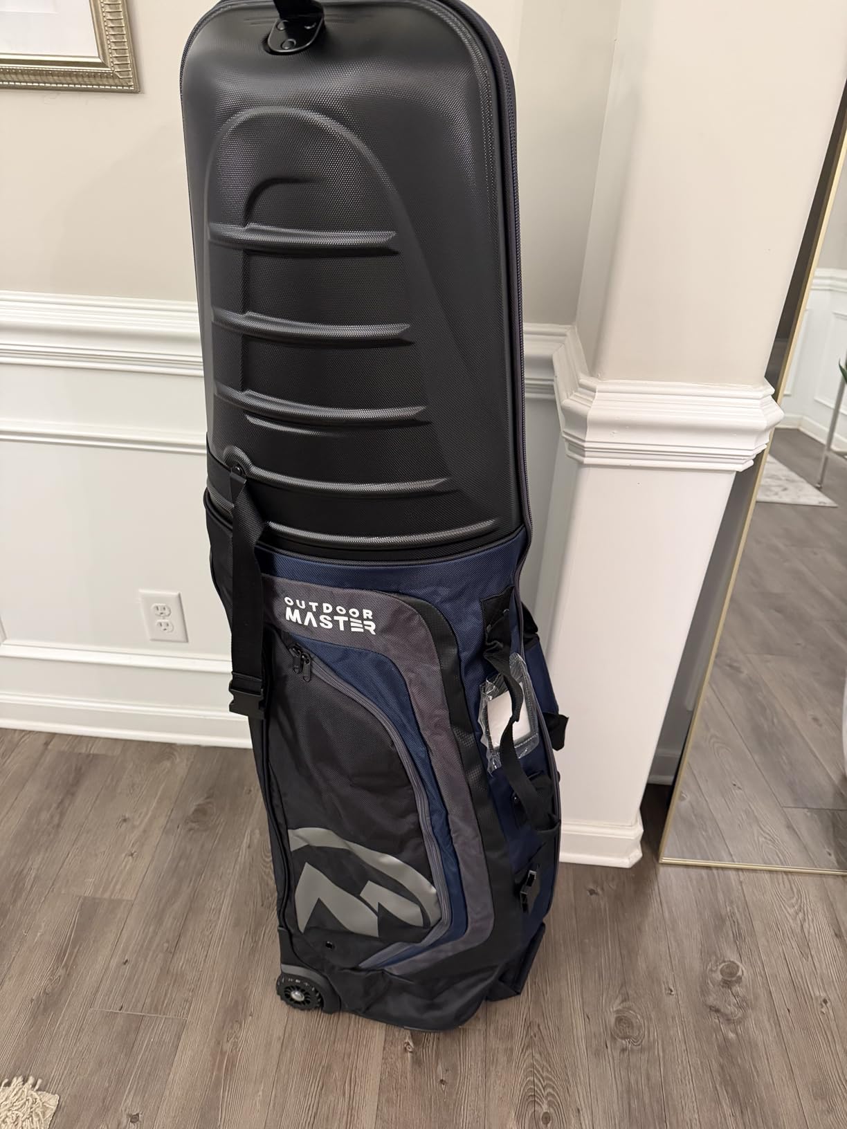 OutdoorMaster Golf Travel Bags for Airlines with Wheels and Hard Case Top, Protect Golf Clubs, Lightweight and Easy to Maneuver, Upgrade Version customer photo 2