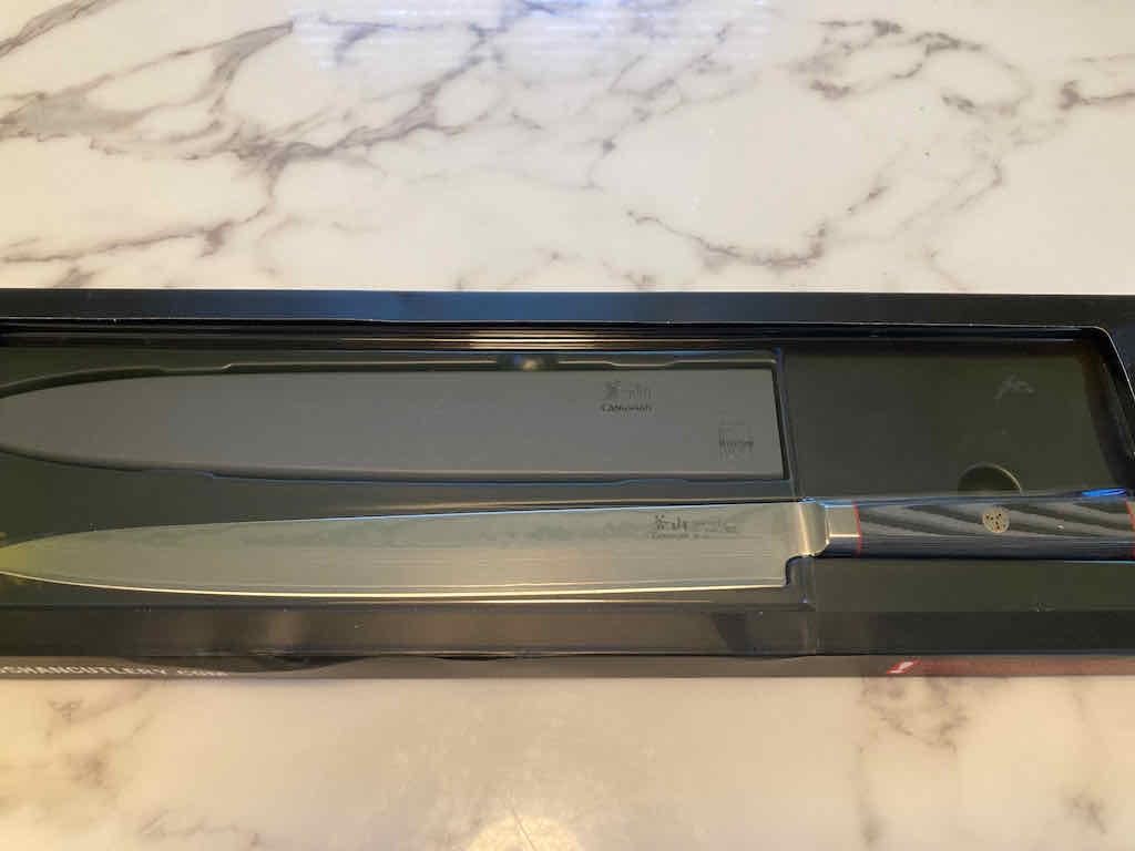 Cangshan YARI Series 12-inch Sashimi Knife with Sheath, X-7 Damascus Steel, 501301 customer photo 1